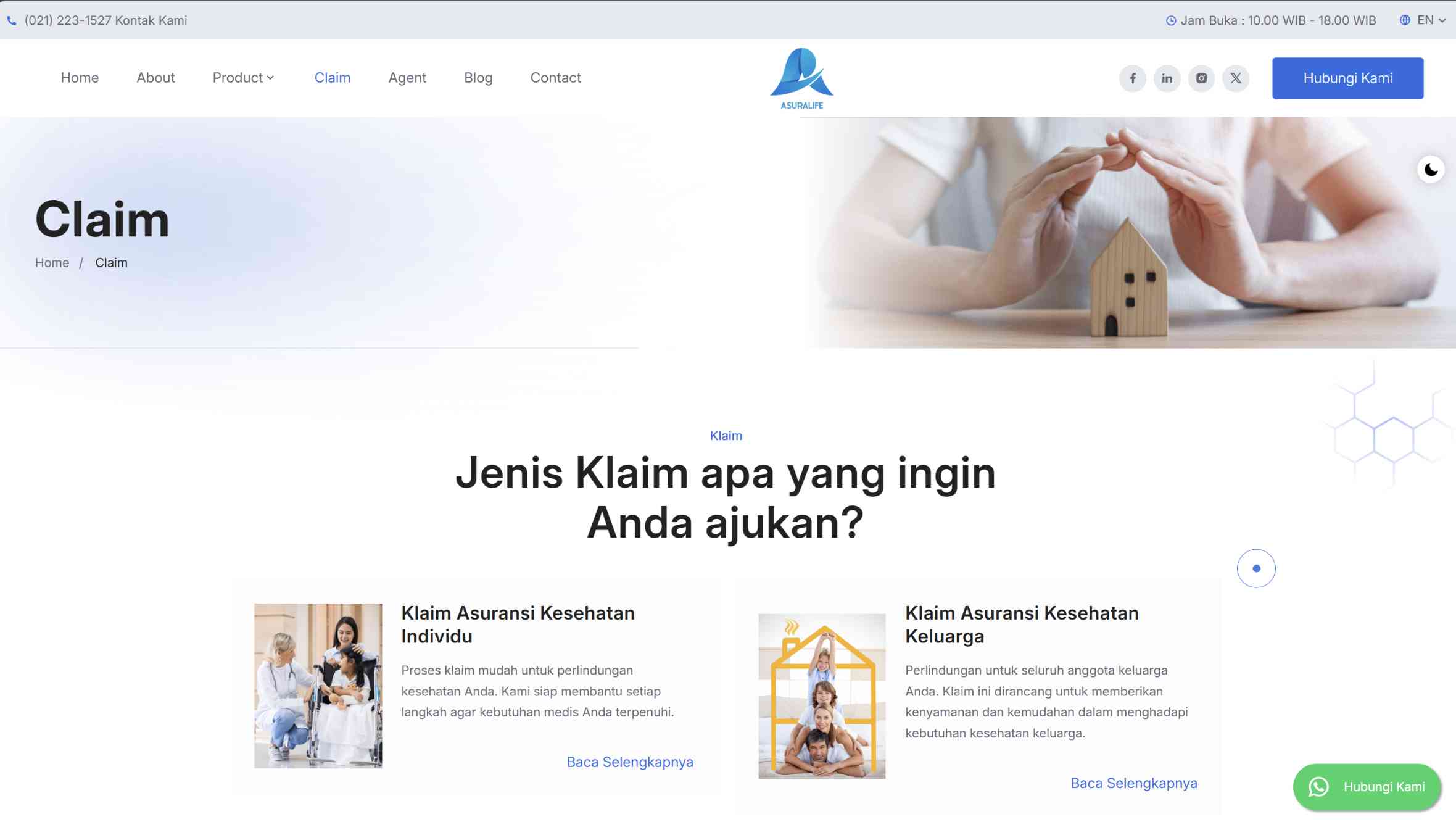 Website Company Profile Asuransi preview 4