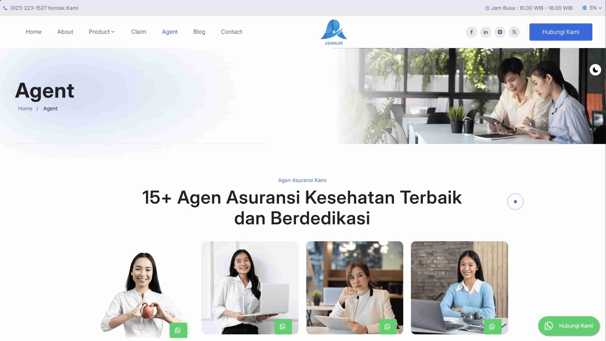 Website Company Profile Asuransi preview 5