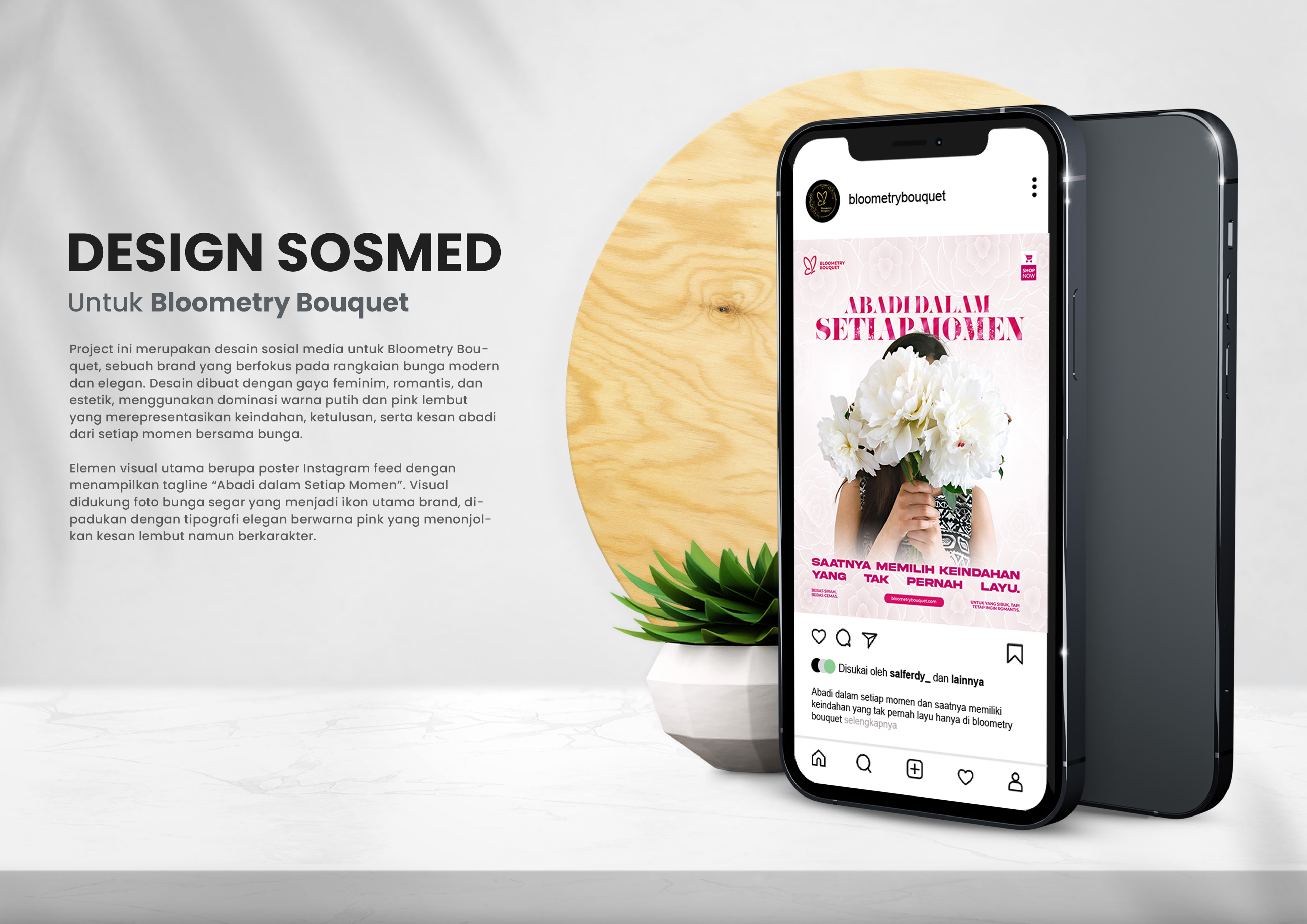 Social Media Design - Bloometry Bouquet
