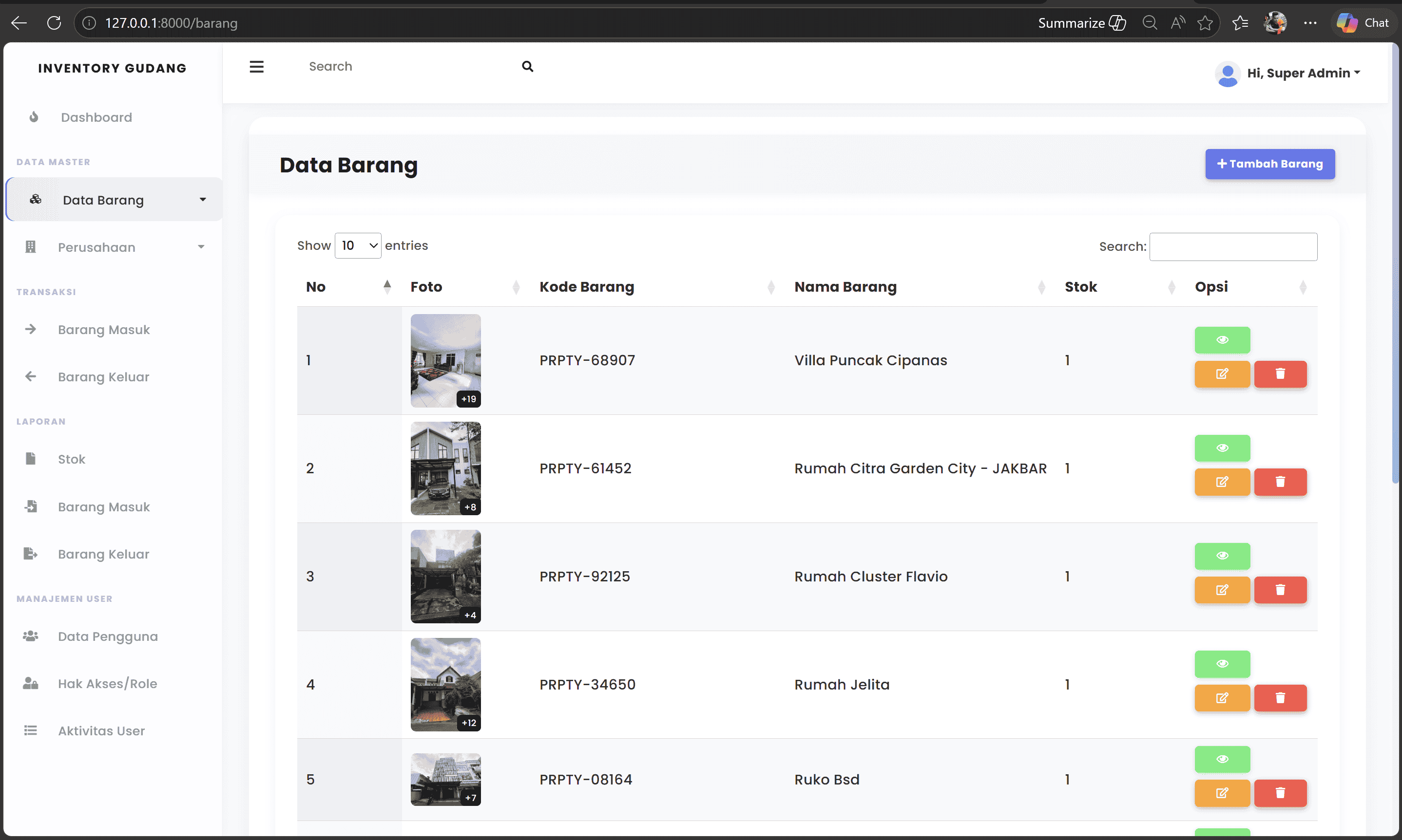 Inventory Management System preview 3