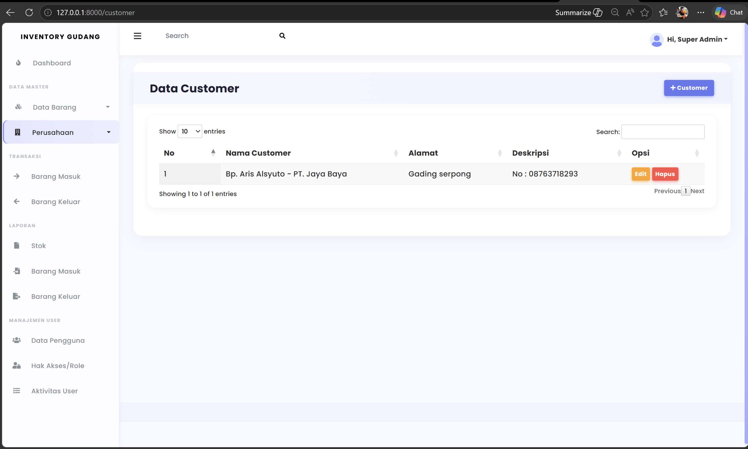 Inventory Management System preview 7
