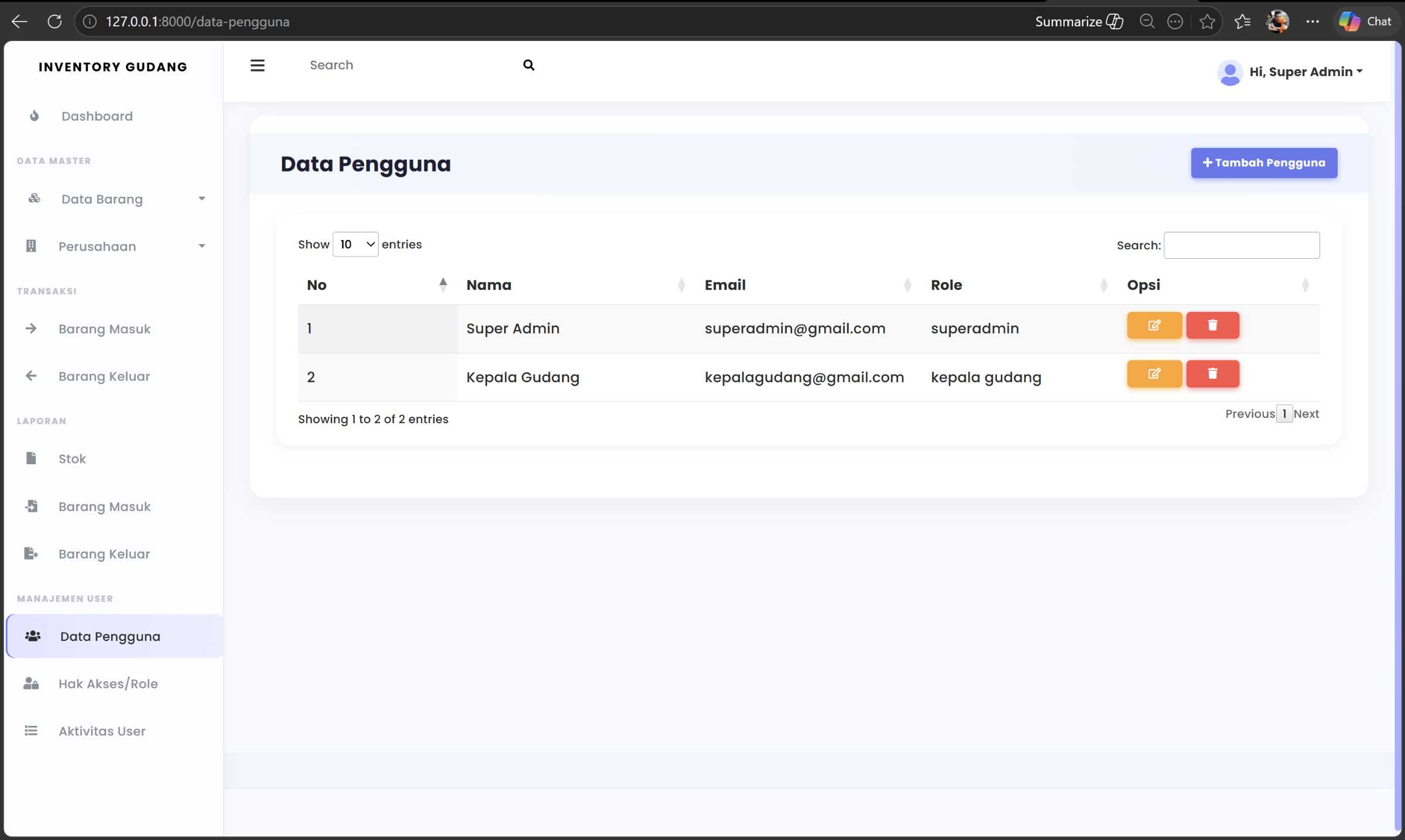 Inventory Management System preview 12