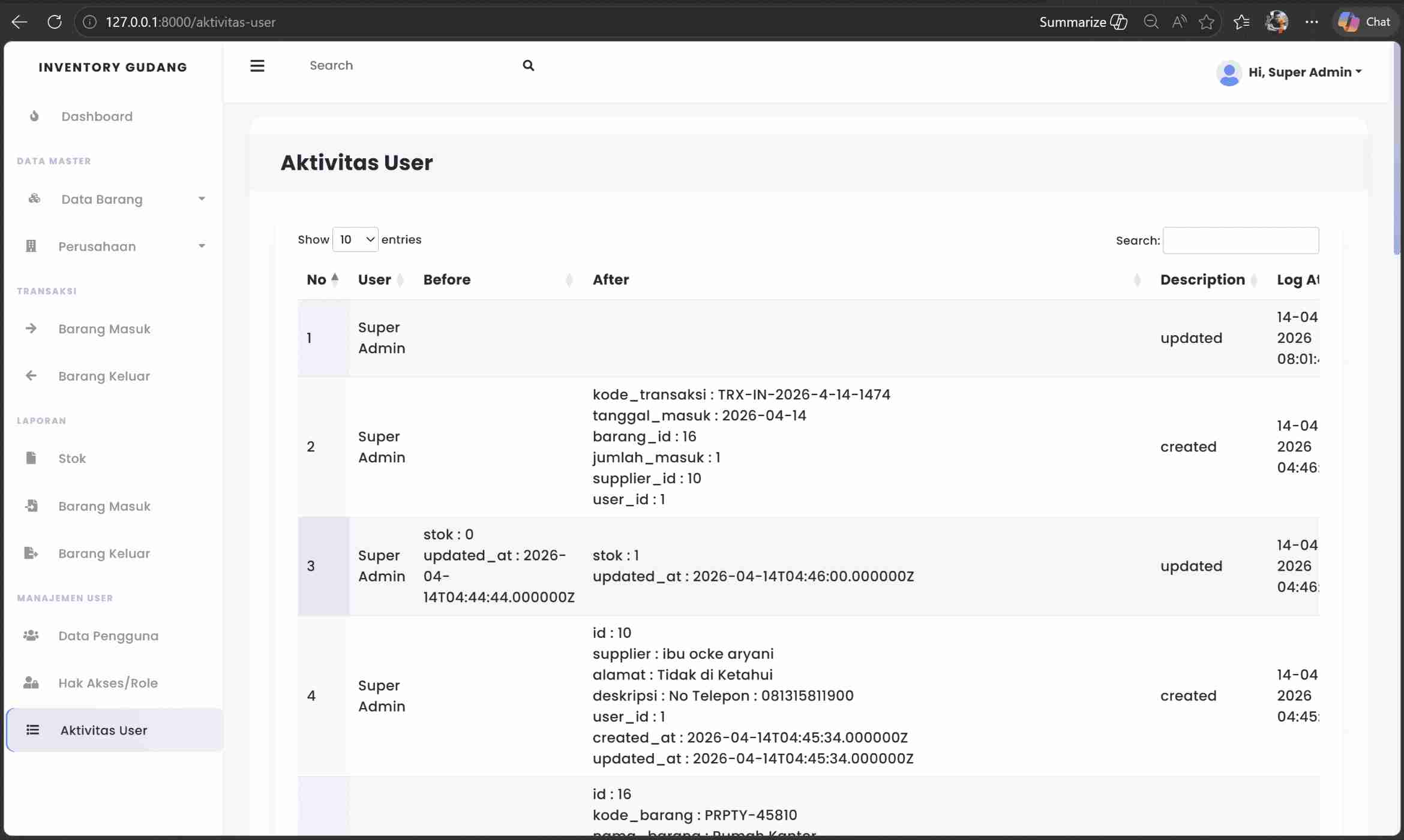 Inventory Management System preview 14