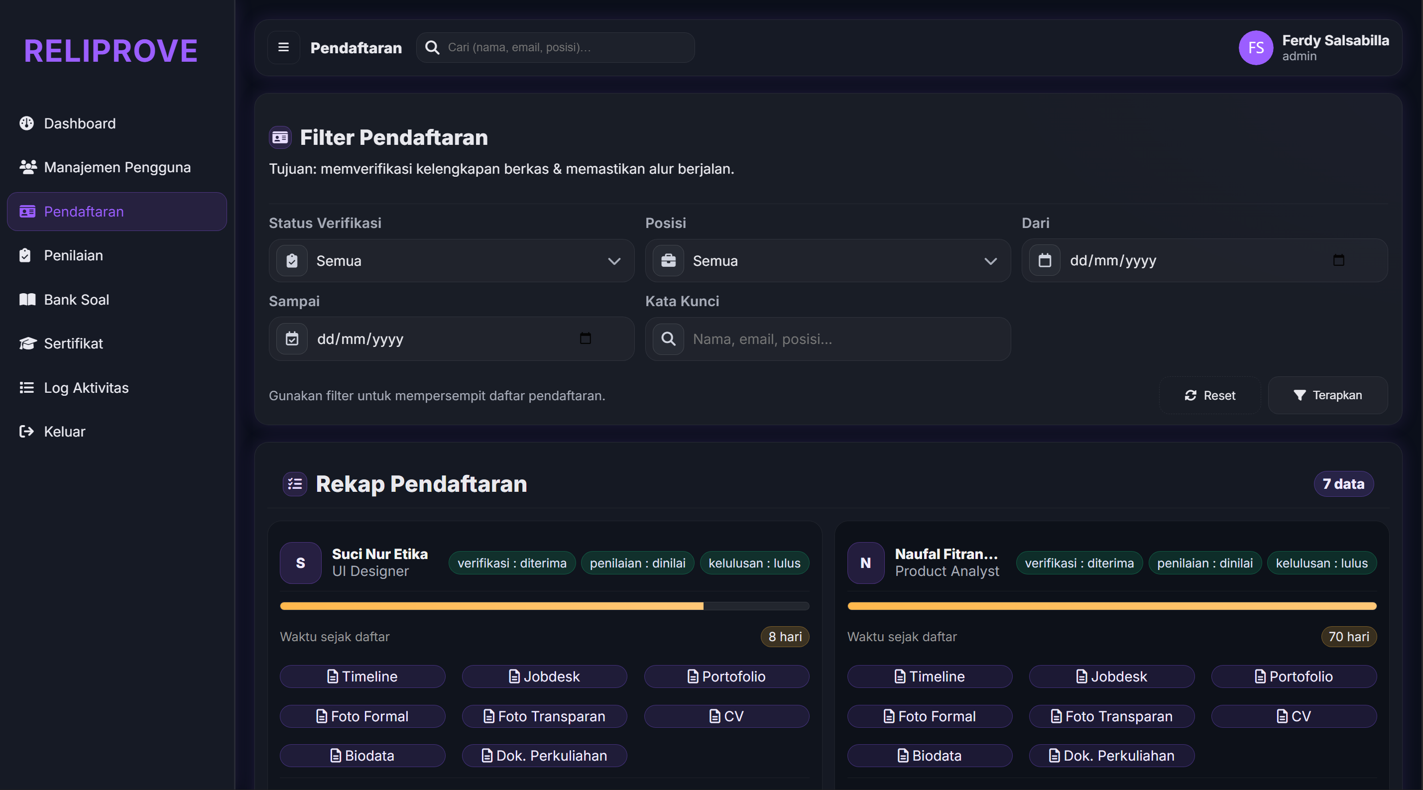 Assessment & Certification Platform preview 4