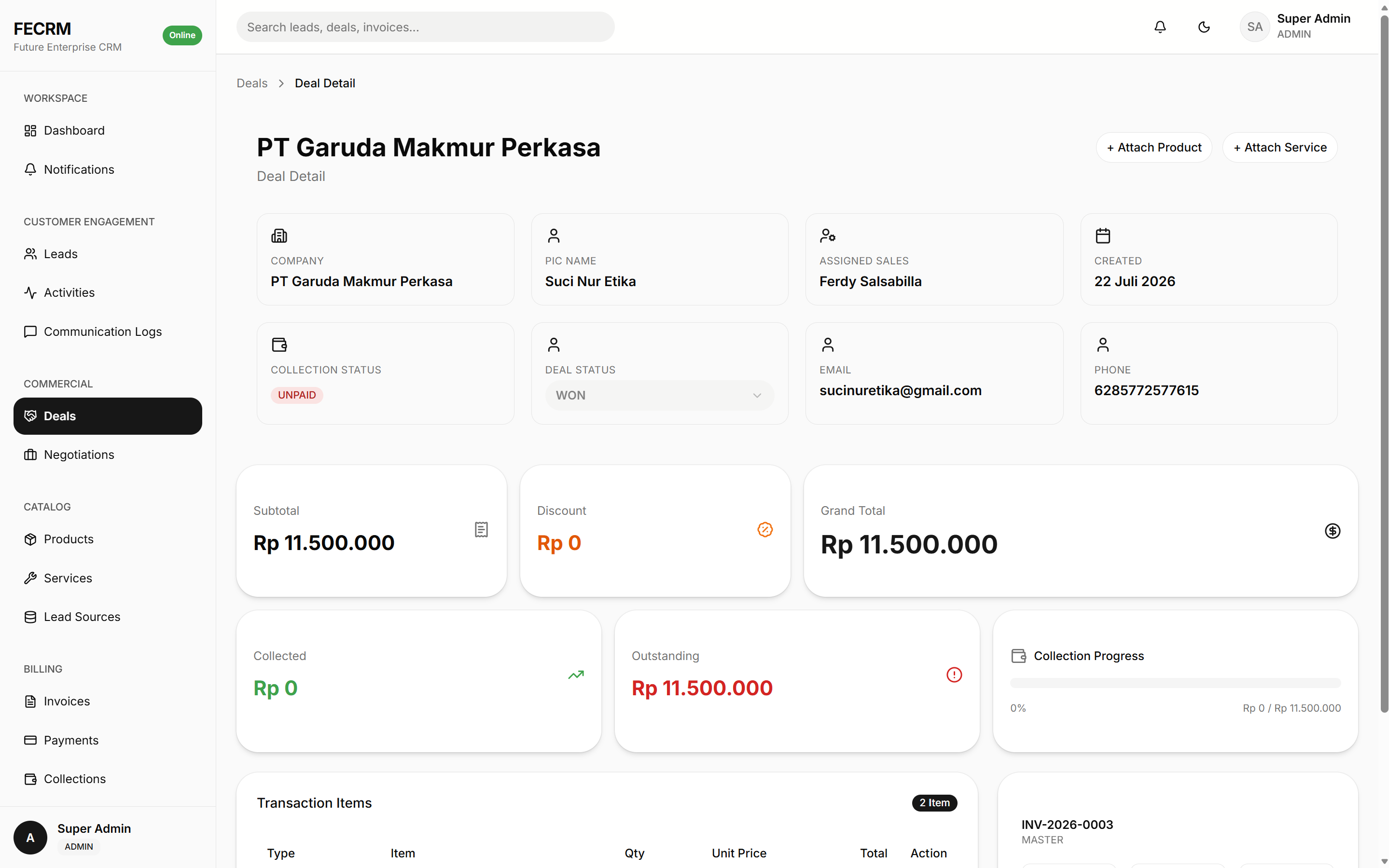 Future Enterprise CRM preview 11
