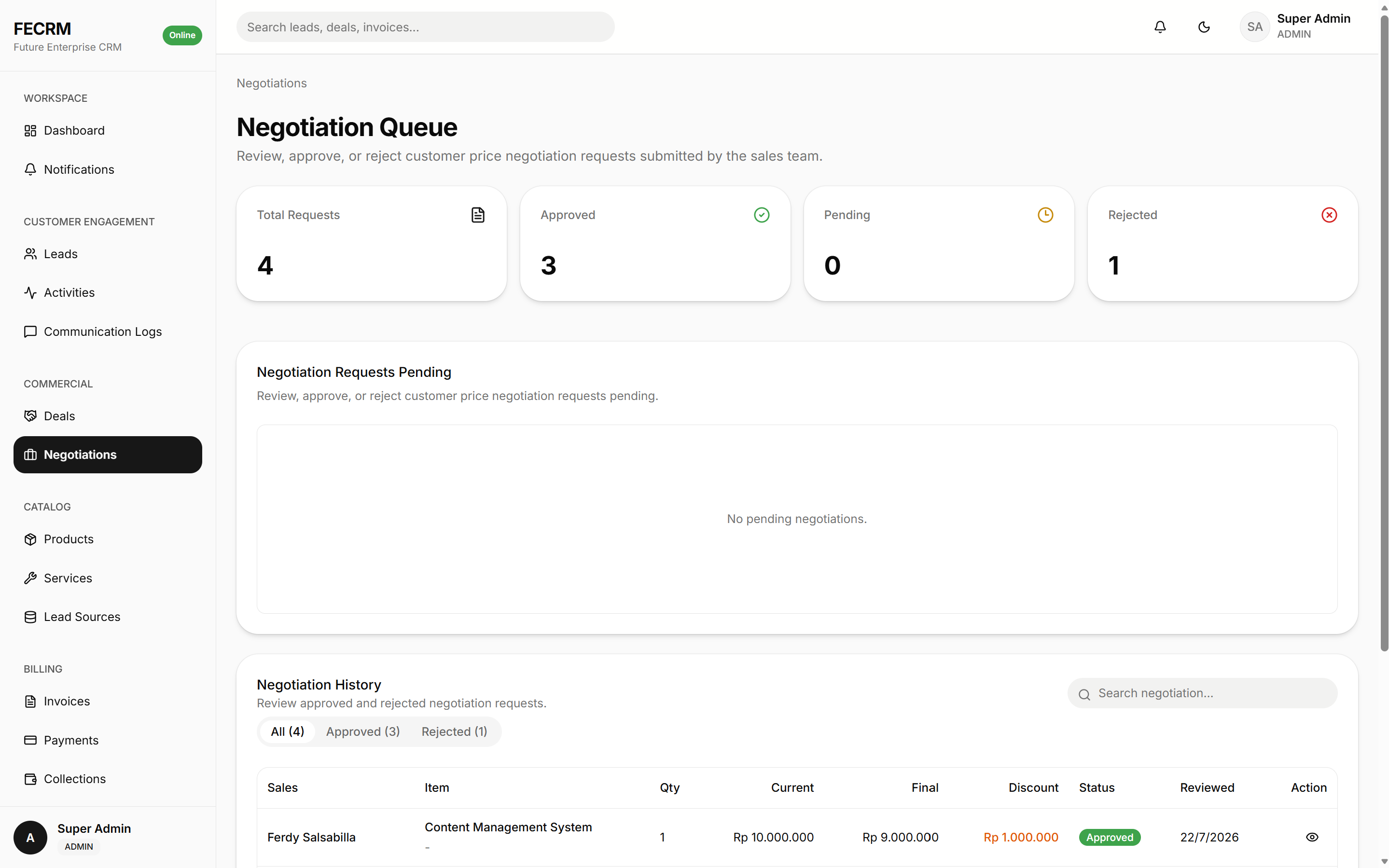 Future Enterprise CRM preview 12