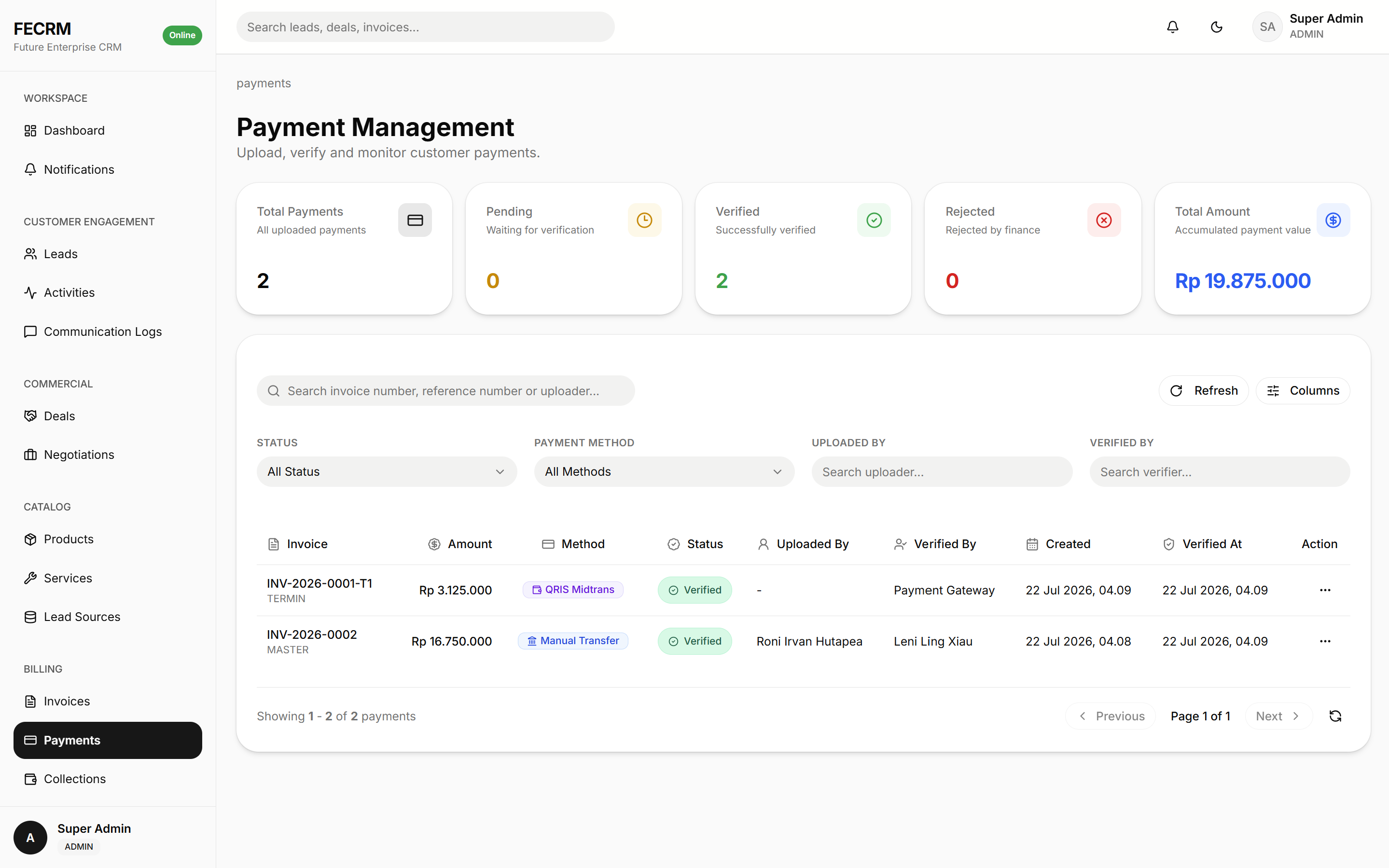 Future Enterprise CRM preview 17